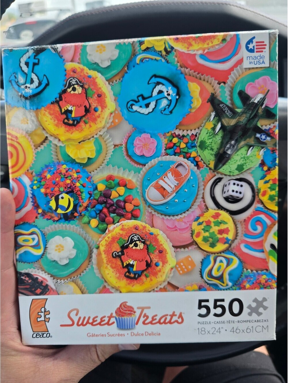Ceaco Sweet Treats 550-Piece Jigsaw Puzzle